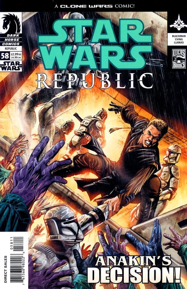 Star Wars: Republic #58 cover