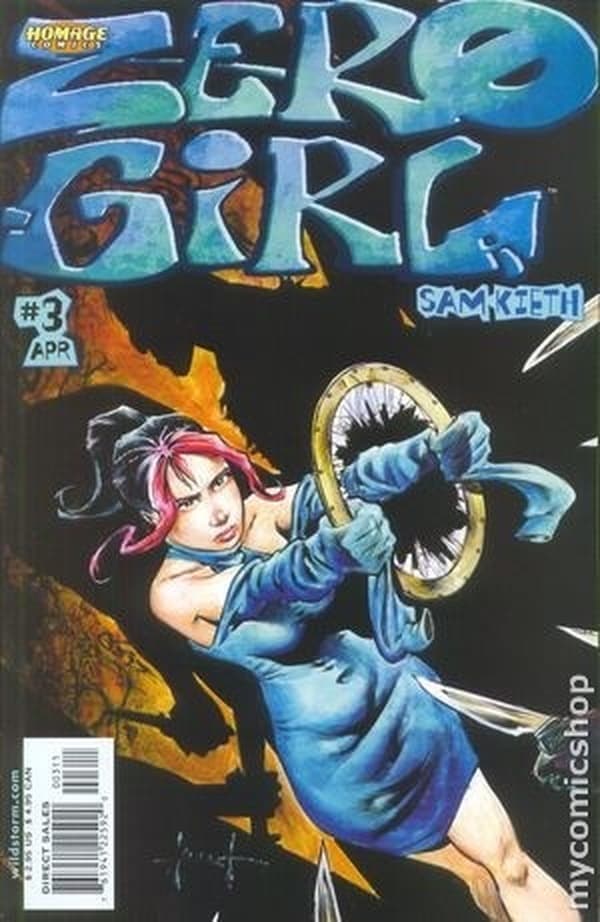 Zero Girl #3 cover