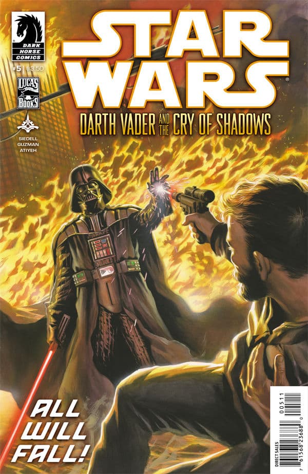 Star Wars: Darth Vader and the Cry of Shadows #5 cover