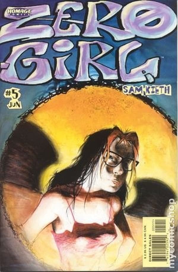Zero Girl #5 cover