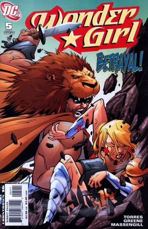 Wonder Girl #5 cover