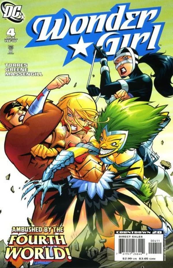 Wonder Girl #4 cover
