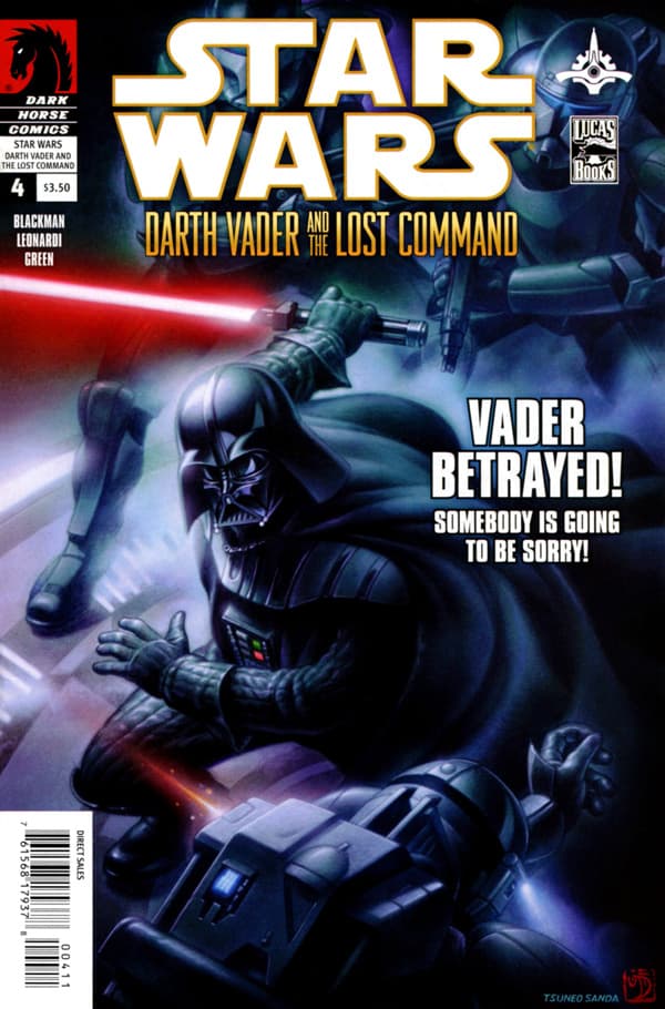 Star Wars: Darth Vader and the Lost Command #4 cover