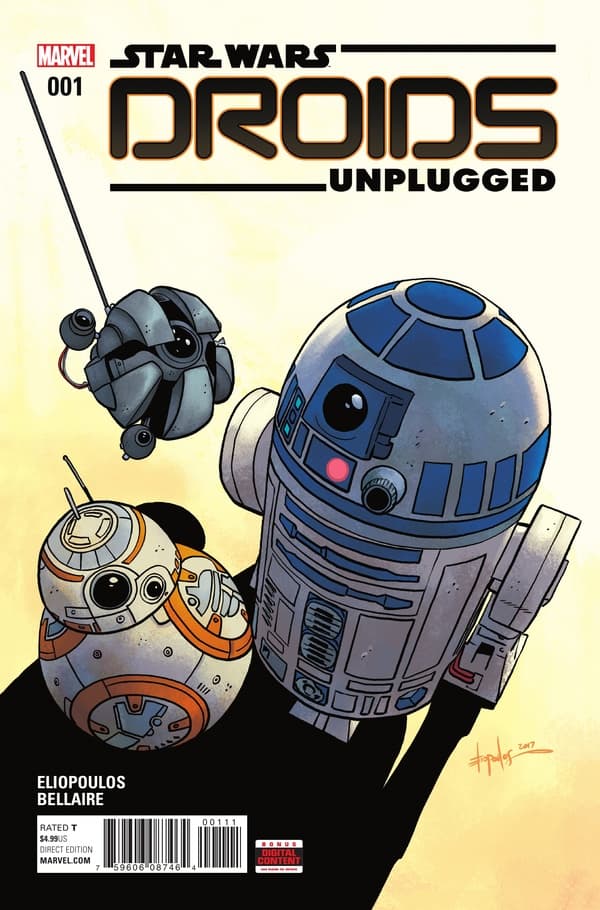 Star Wars: Droids Unplugged #1 cover