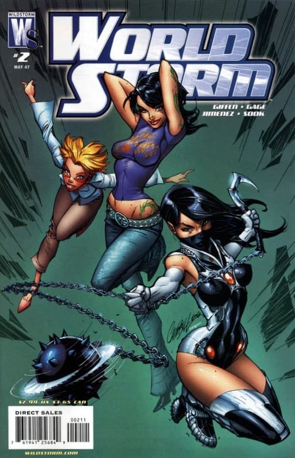 WorldStorm #2 cover