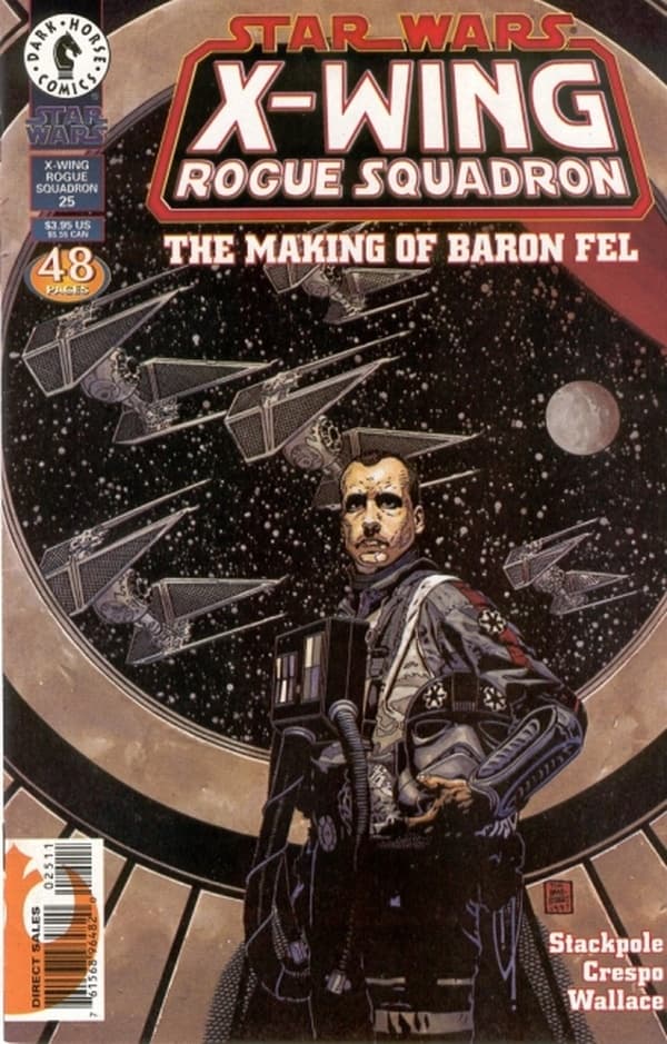 Star Wars: X-Wing Rogue Squadron #25 cover
