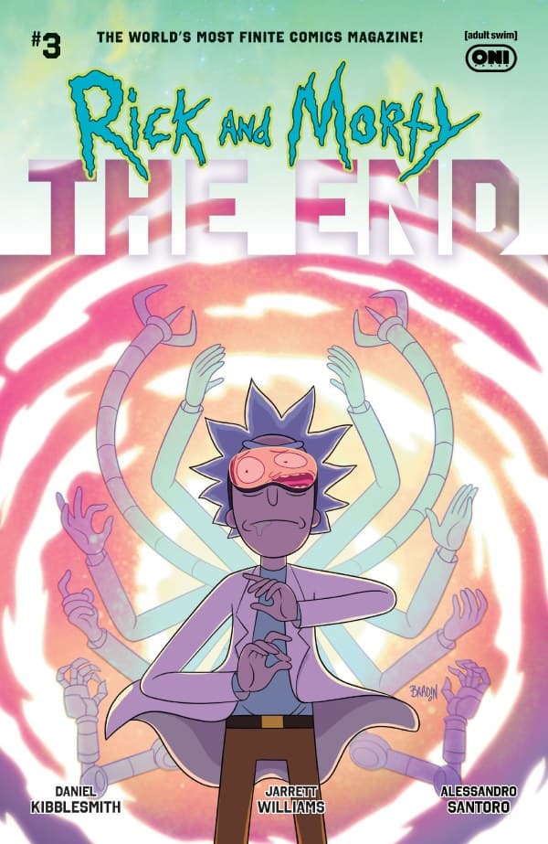 Rick and Morty: The End #3 cover