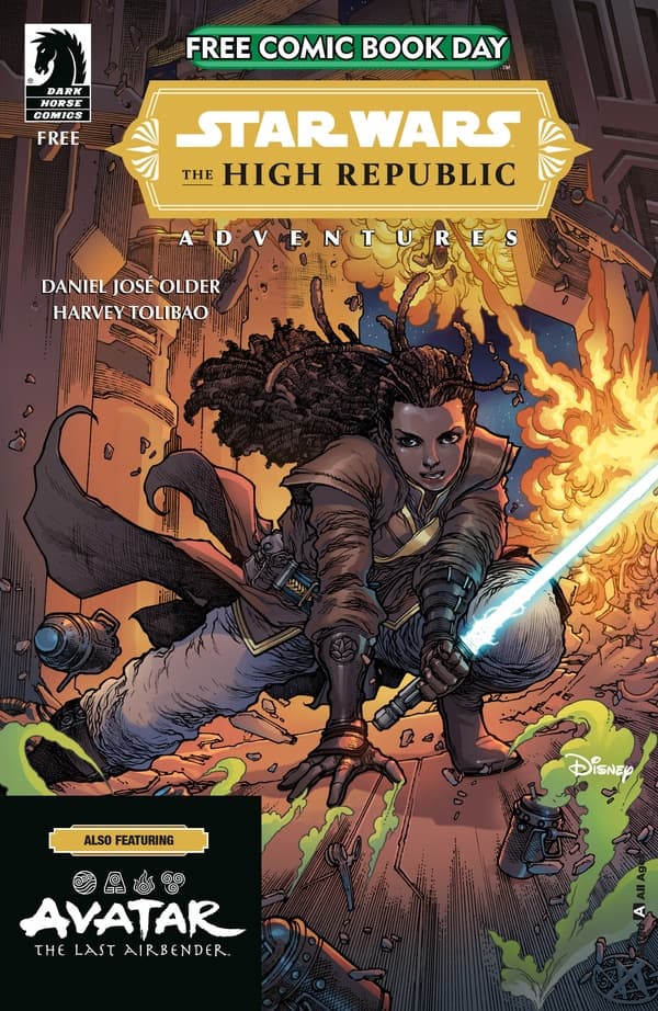 Free Comic Book Day 2023: All Ages - Star Wars: The High Republic & Avatar: The Last Airbender #1 cover