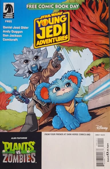 Free Comic Book Day 2024: All Ages [Star Wars Young Jedi Adventures / Plants vs. Zombies]