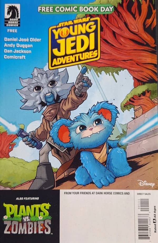 Free Comic Book Day 2024: All Ages [Star Wars Young Jedi Adventures / Plants vs. Zombies]