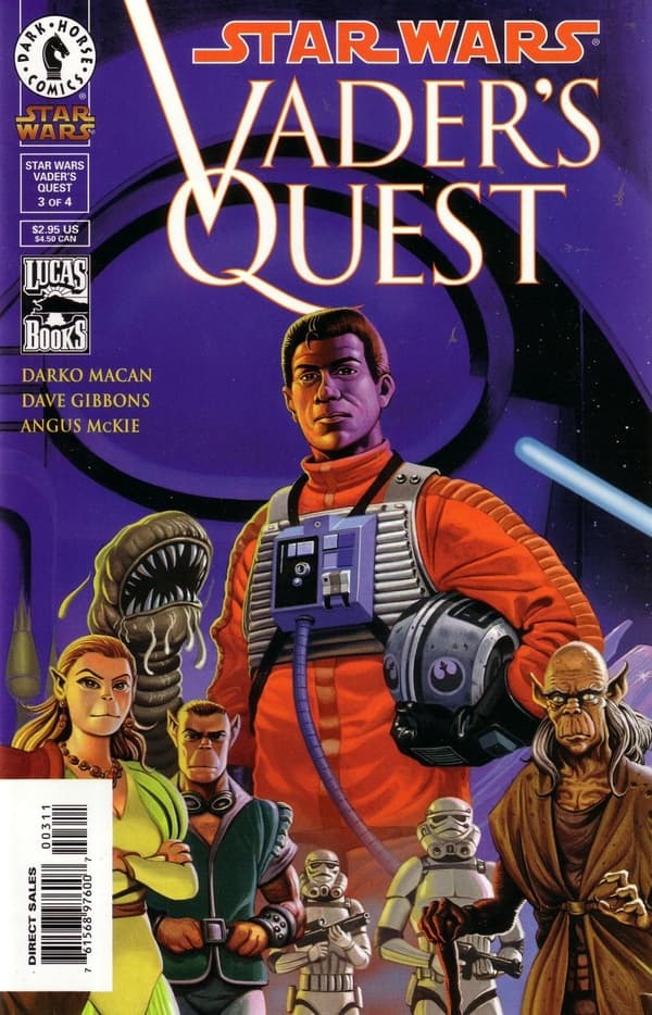 Star Wars: Vader's Quest #3 cover