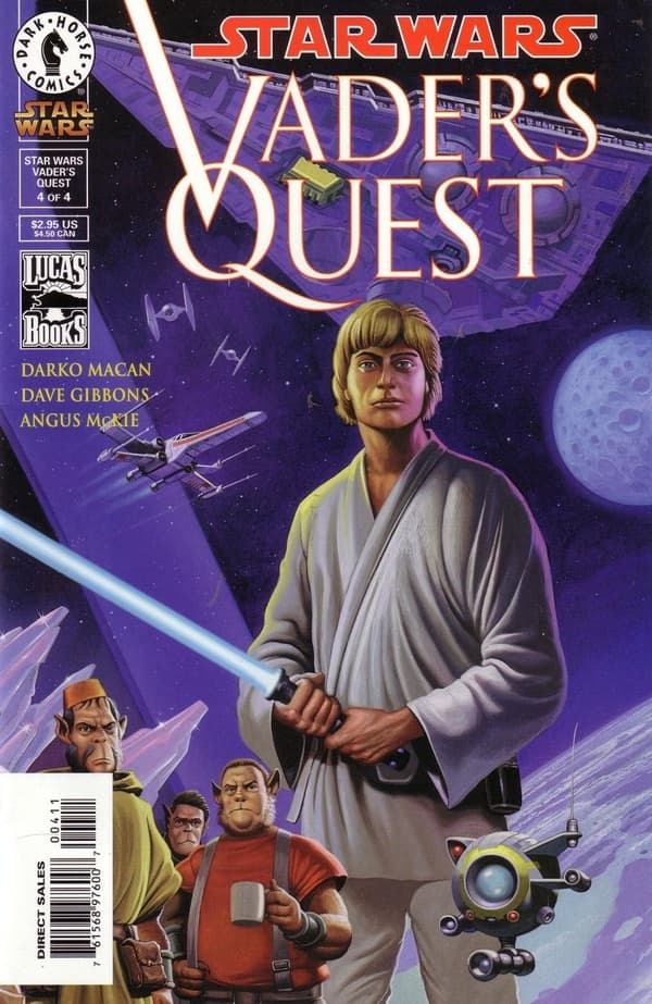 Star Wars: Vader's Quest #4 cover