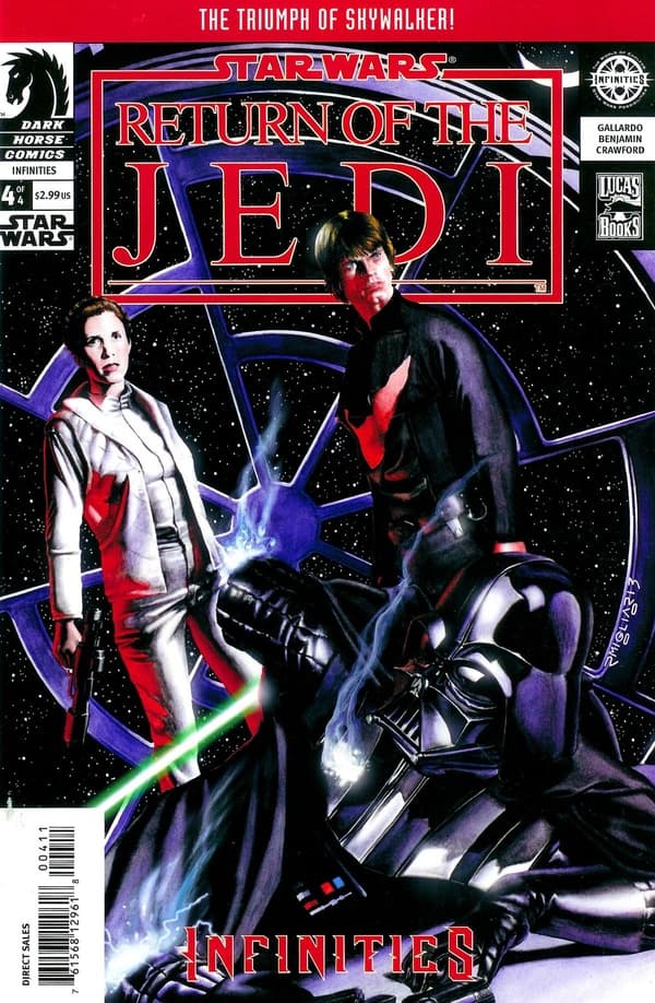 Star Wars: Infinities - Return of the Jedi #4 cover