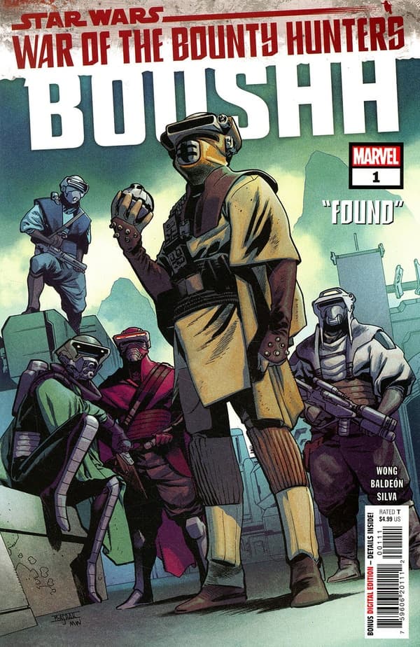 Star Wars: War of the Bounty Hunters: Boushh #1 cover