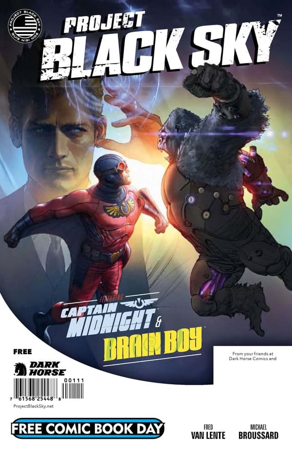Free Comic Book Day: Project Black Sky #1 cover