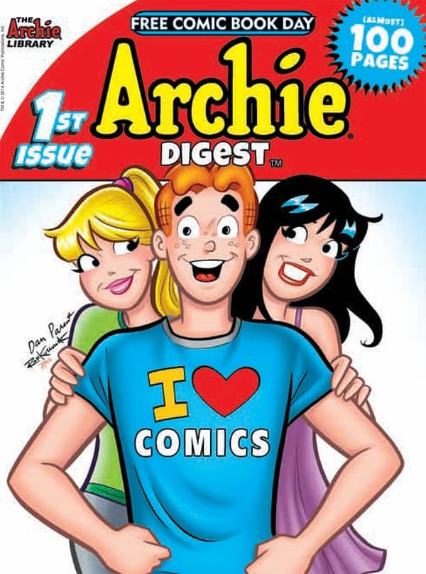 Archie Digest, Free Comic Book Day Edition #1 cover