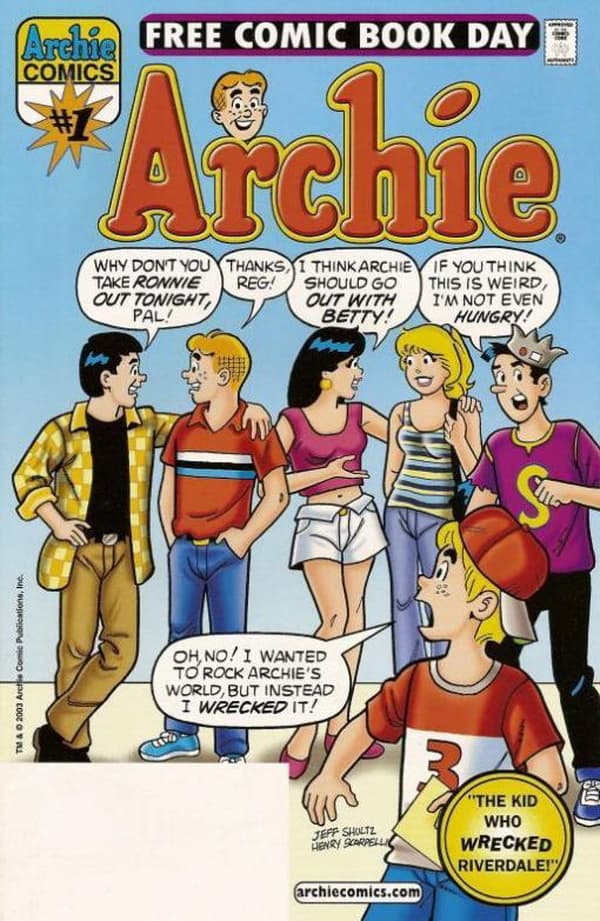 Archie, Free Comic Book Day Edition #1 cover