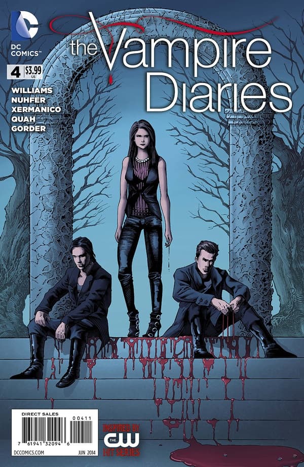 The Vampire Diaries #4 cover