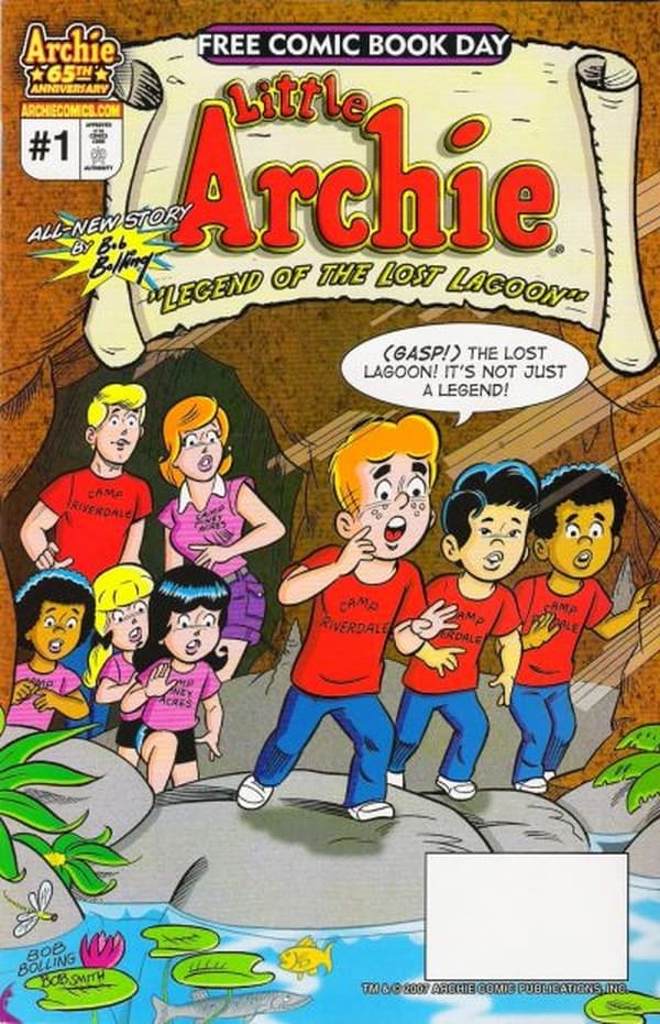 Little Archie, The Legend of the Lost Lagoon, Free Comic Book Day Edition #1 cover