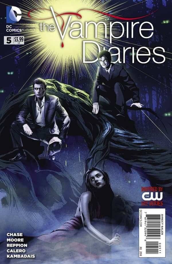 The Vampire Diaries #5 cover