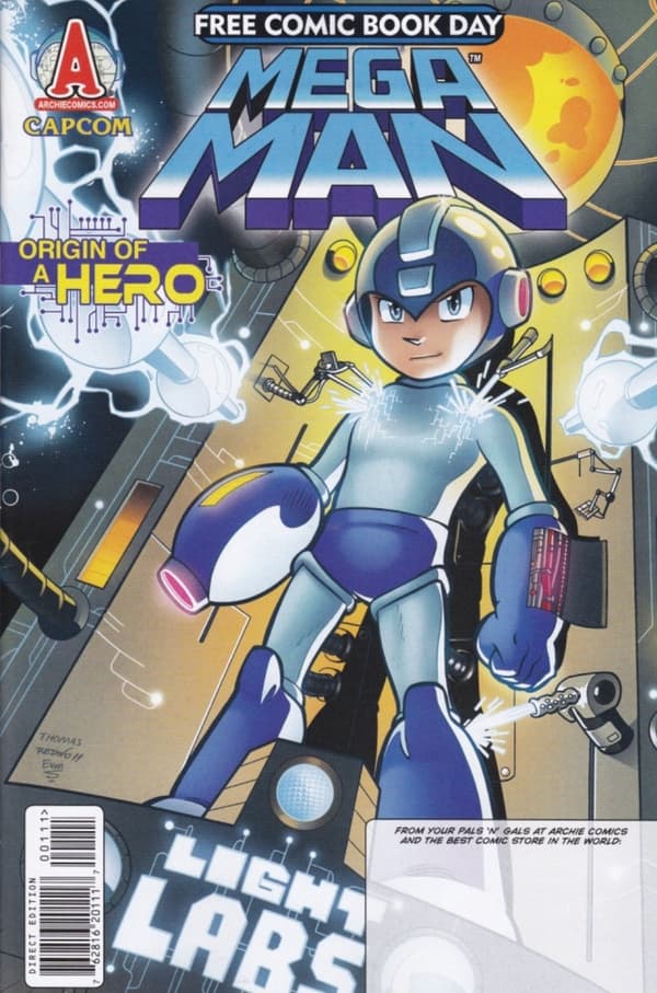 Mega Man (Free Comic Book Day) #1 cover