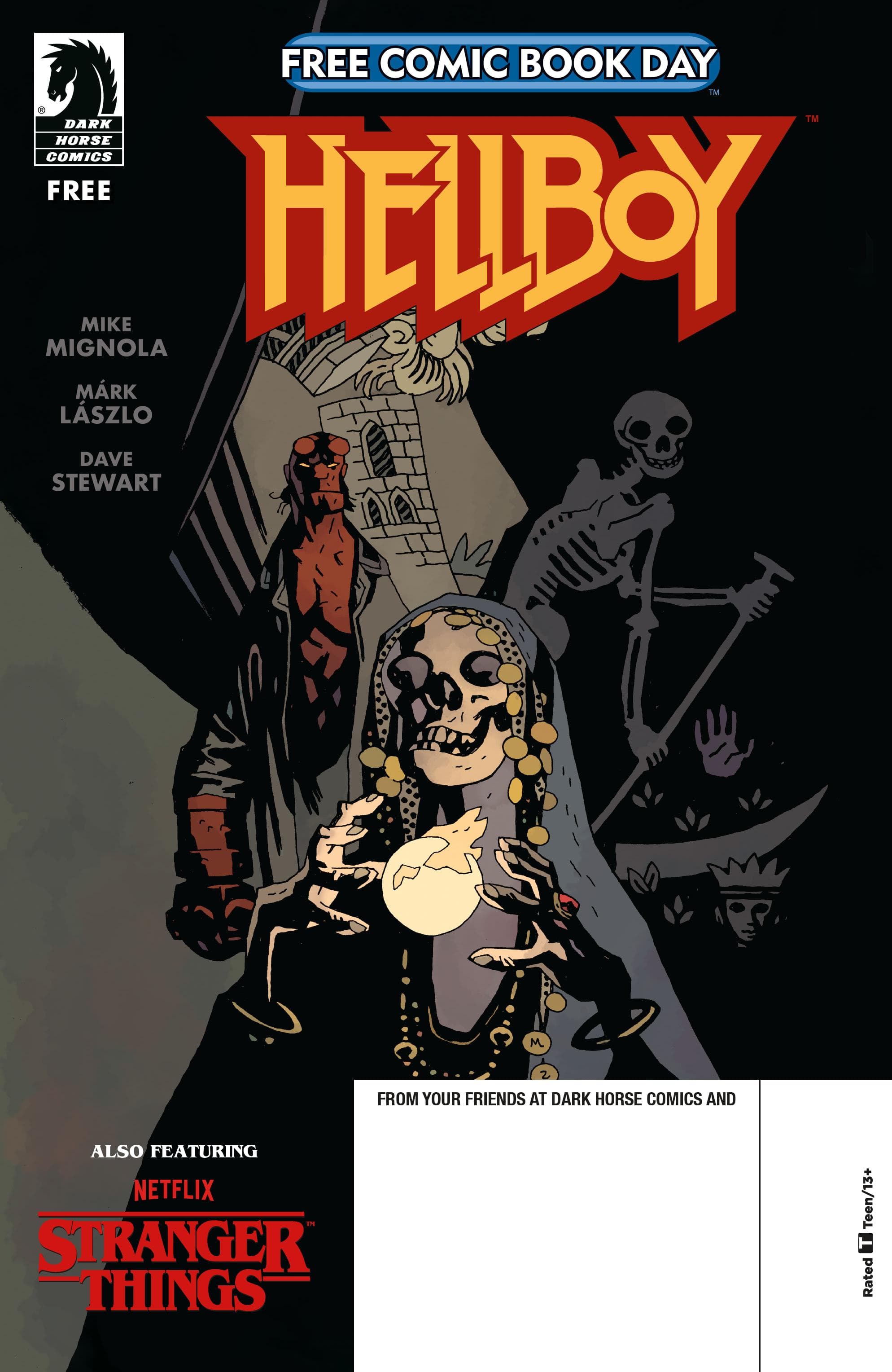 Free Comic Book Day 2024: General [Hellboy / Stranger Things]