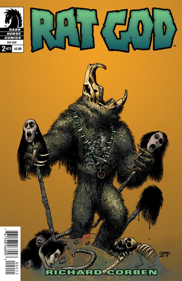 Rat God #2 cover