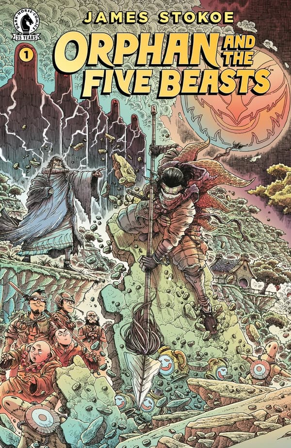 Orphan and the Five Beasts #1 cover
