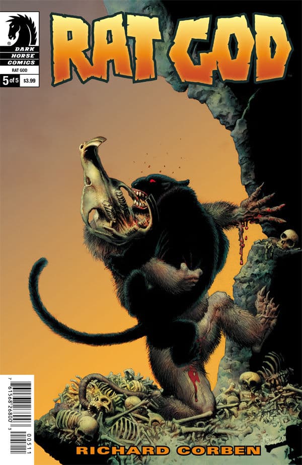 Rat God #5 cover