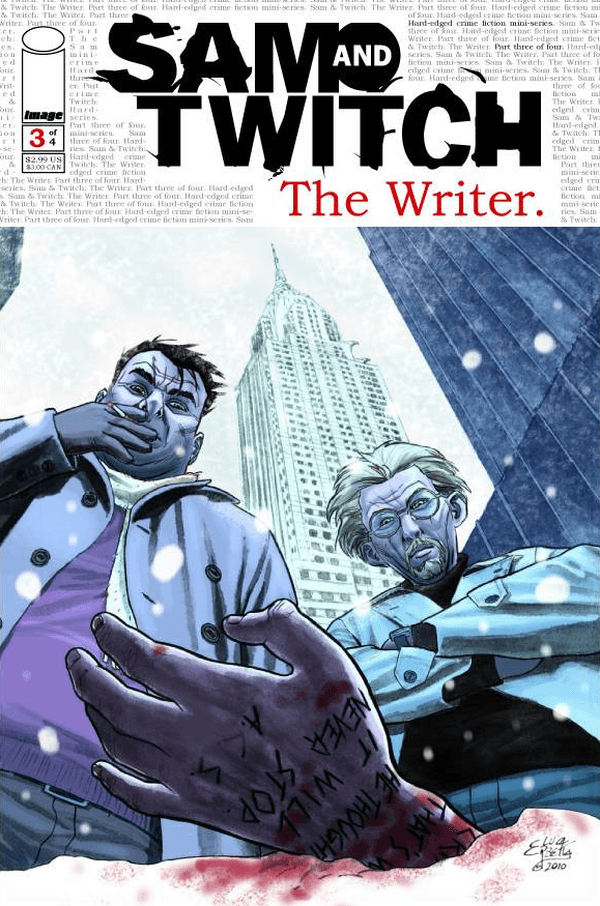 Sam and Twitch: The Writer #3 cover