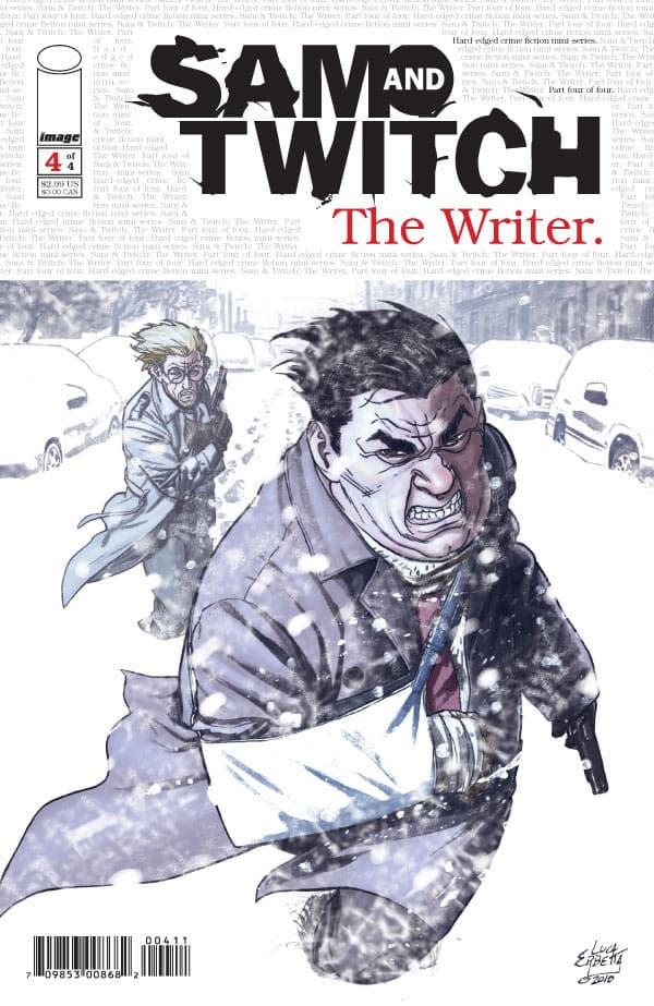 Sam and Twitch: The Writer #4 cover