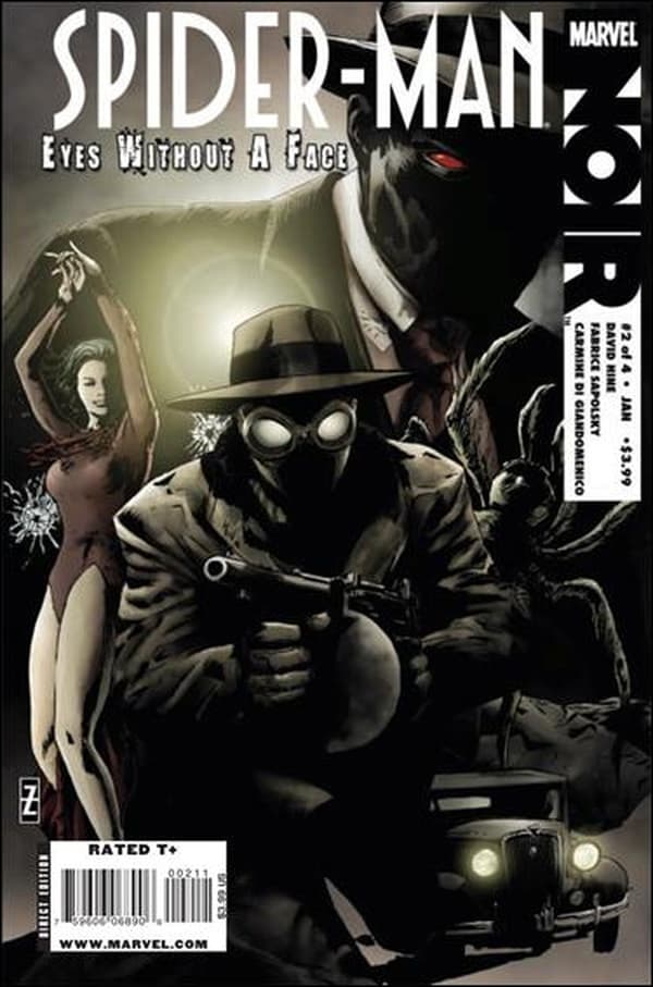 Spider-Man Noir: Eyes Without A Face #2 cover