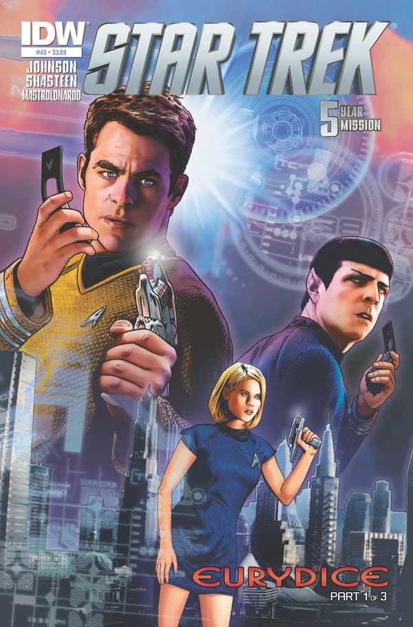 Star Trek #43 cover