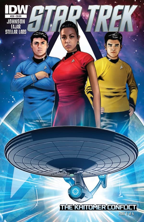 Star Trek #28 cover