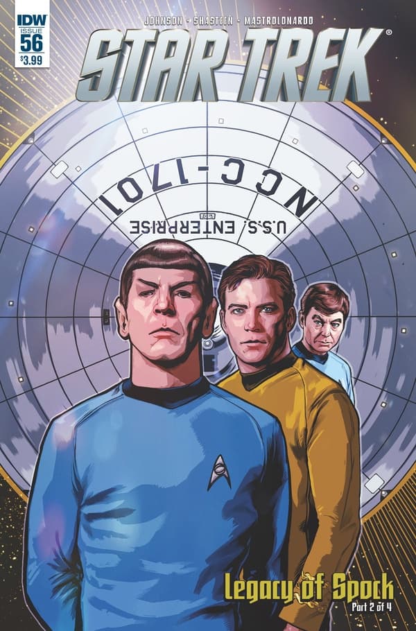 Star Trek #56 cover
