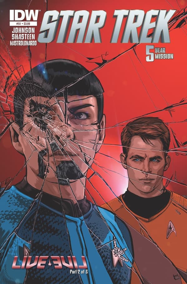 Star Trek #51 cover