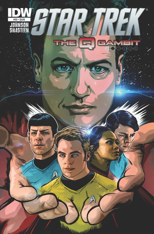Star Trek #35 cover