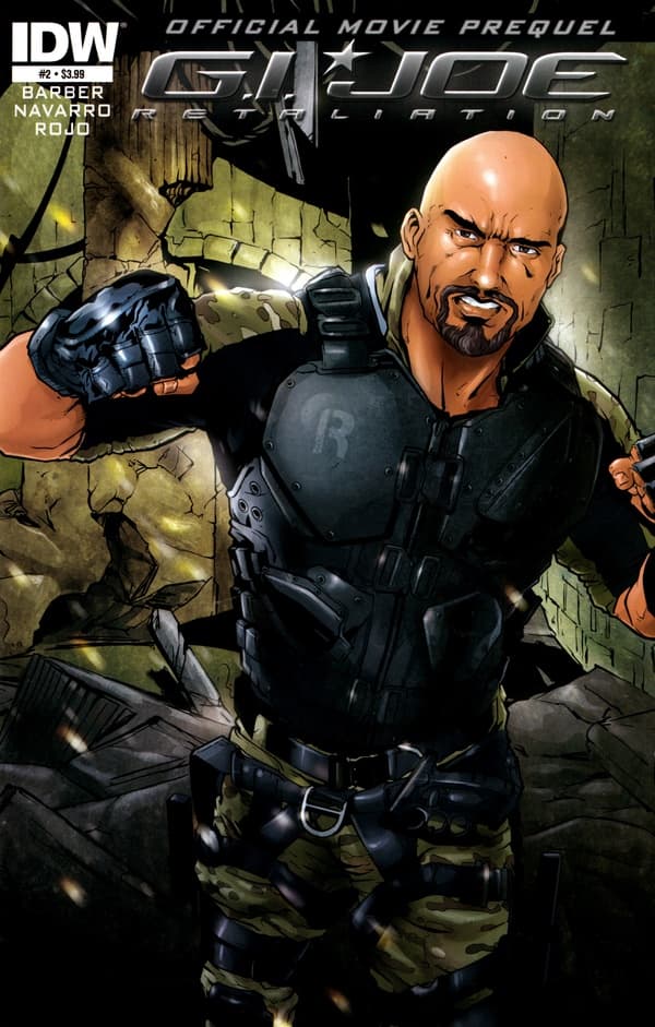 G.I. Joe 2 Retaliation Movie Prequel #2 cover