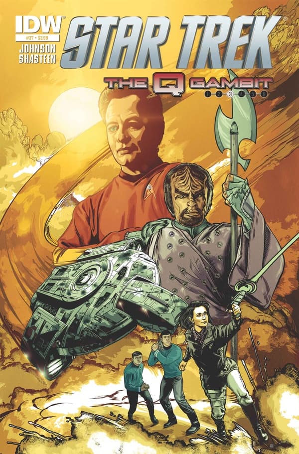 Star Trek #37 cover