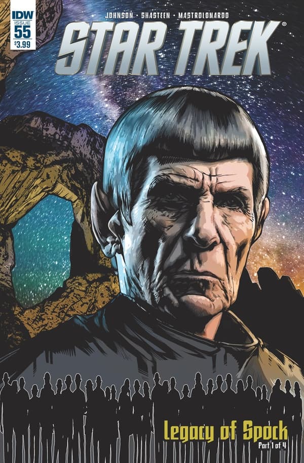 Star Trek #55 cover