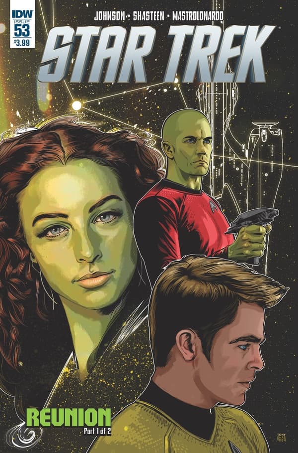 Star Trek #53 cover