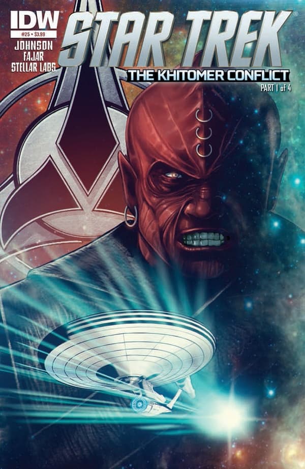 Star Trek #25 cover