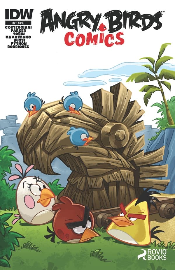 Angry Birds Comics #2 cover