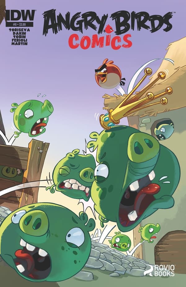 Angry Birds Comics #9 cover