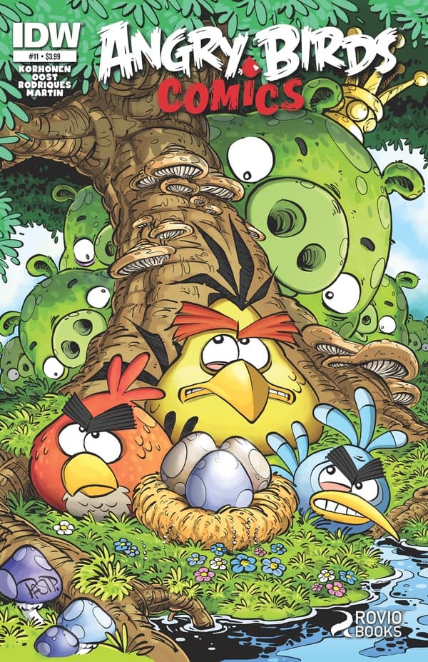 Angry Birds Comics #11 cover