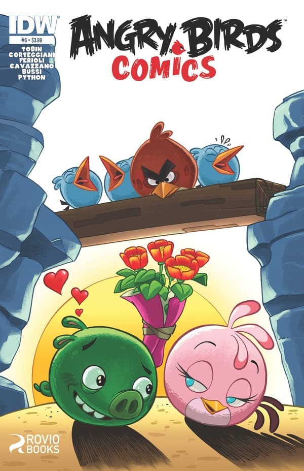 Angry Birds Comics #6 cover