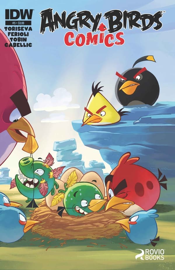 Angry Birds Comics #5 cover