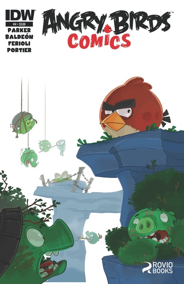 Angry Birds Comics #4 cover