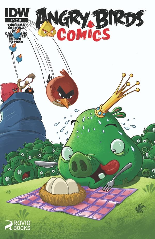 Angry Birds Comics #7 cover