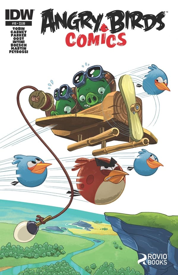 Angry Birds Comics #10 cover